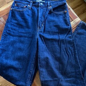 Levi's Women's Ribcage Wide leg dark blue  Jeans